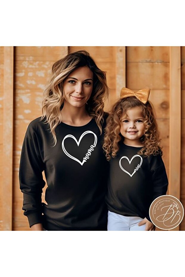 Mother and Daughter Sweatshirt (Add 2 Pieces in the Basket for Making Combination)