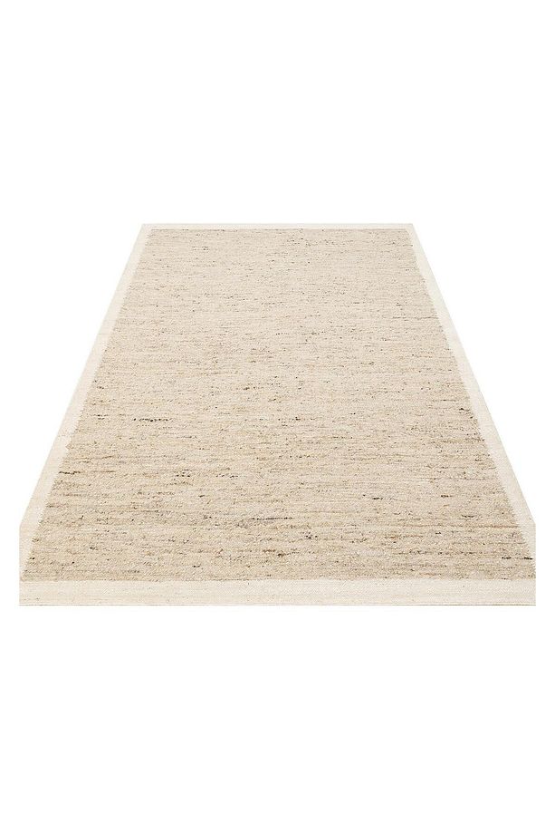 LHASA LHS 01 GREY CREAM  Yün ve Jüt ile Üretilen Örme El Dokuma Halı - 6