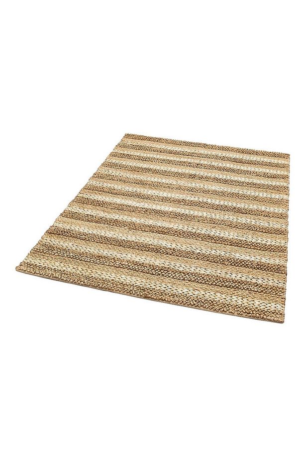 Netra S-1410 Natural Xw Farklı Örgü Dokusuna Sahip El Dokuma Naturel Jüt Hasır Halı - 3