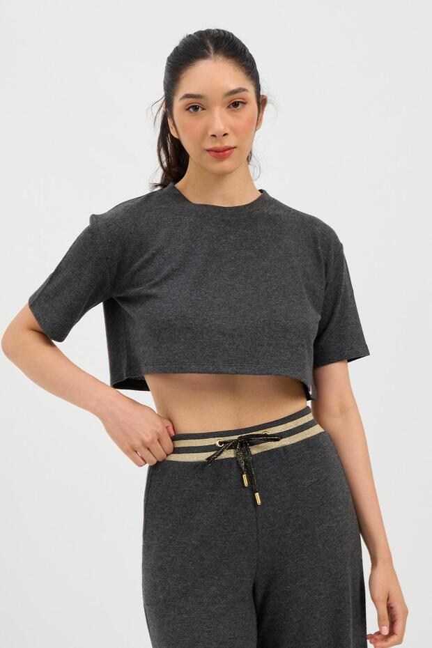 Kadın Infinity Dots Büstiyer Antrasit - 4