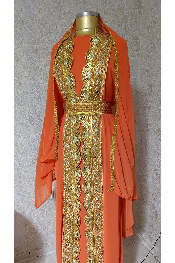 Yöresel abaya takımı - 4