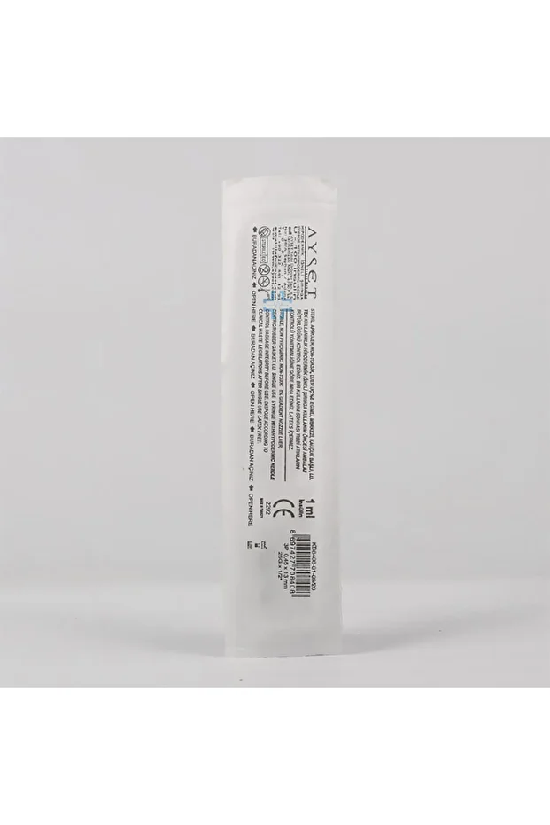 ayset 1 ml (1cc) 3p 26g 0.45 X 13 mm Kahverengi Iğneli Enjektör - 25 Adet - 2