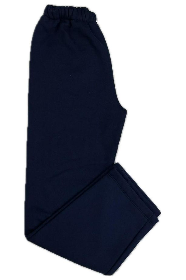 Lacivert İçi Pamuklu Pijama Altı Tek Alt - 3