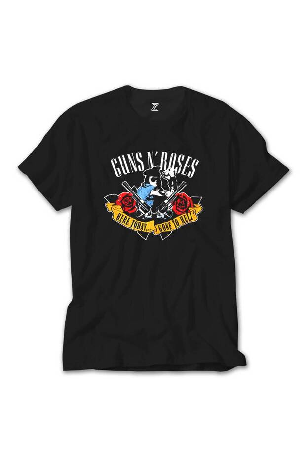 Guns N' Roses Gone to Hell Black T-Shirt