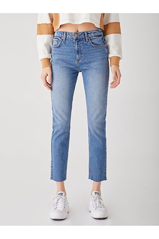 Ronna Mıd Rıse Slım Pantolon - 2