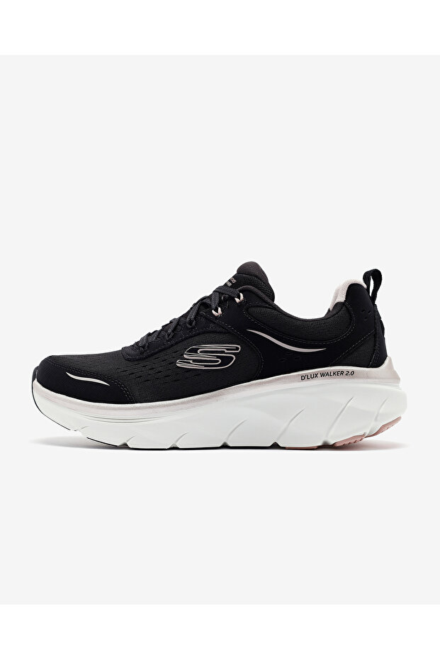 Skechers D'lux WALKER 2.0 - GRADİENT GLAM Kadın Siyah / Pembe Altin Spor Ayakkabı 150103 BKRG