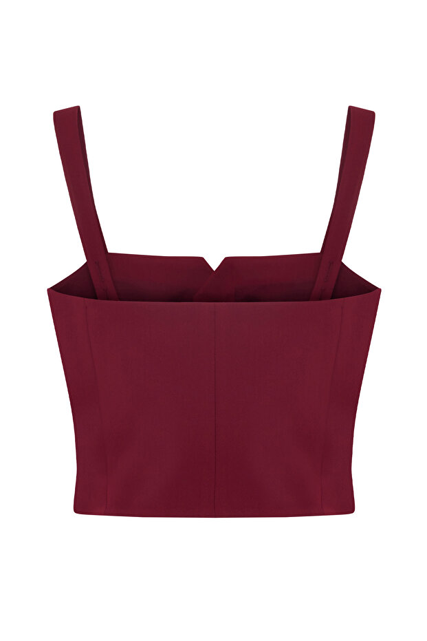 Önü Düğmeli Bluz - 9