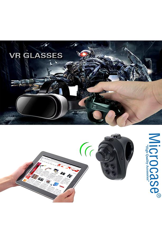 R1 VR Sanal Gerçeklik Gözlükleri için Kablosuz Bluetooth Kumanda Çok Fonksiyonlu Joystick -AL4819 - 4