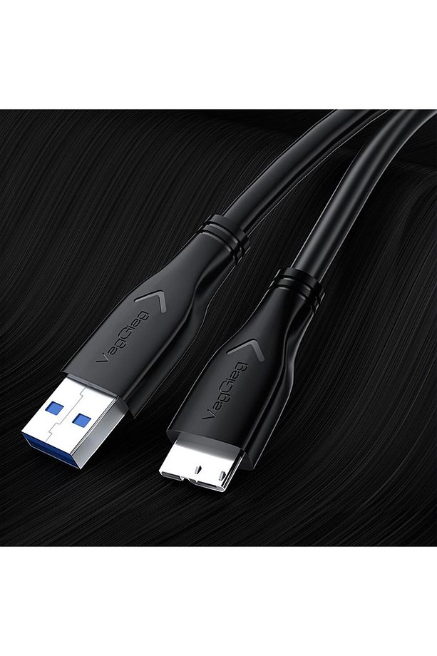 Usb 3.0 Micro B Şarj Ve Data Hdd Kablosu 50 Cm - 3