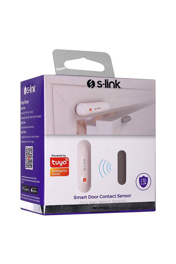 Akıllı Kapı Pencere Alarmı Manyetik Sensör Wifi TUYA Uygulaması Destekli Kolay Kurulum SL-EG01 - 8