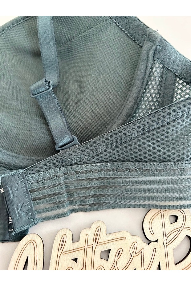 حمالة صدر بدون حمالات مع سلك داخلي وملء - 5