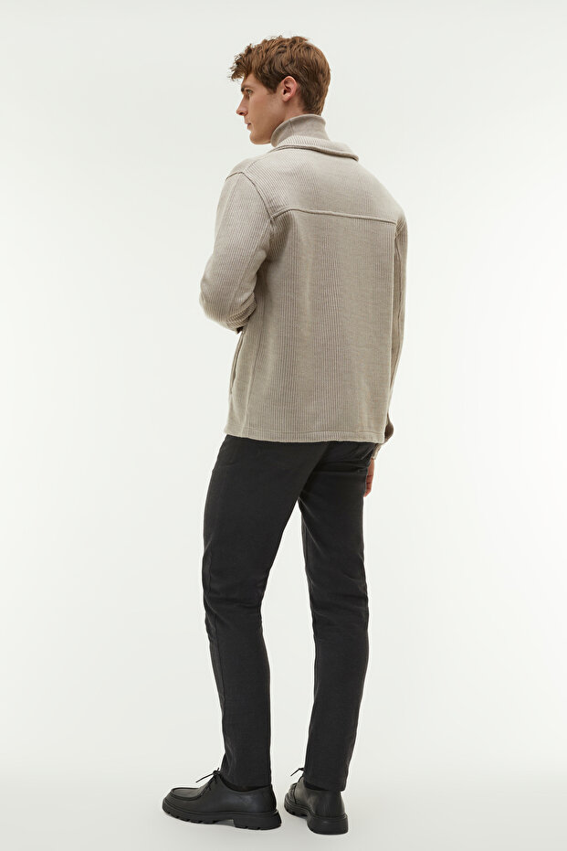 TEKSTÜRLÜ CASUAL CEKET - 2