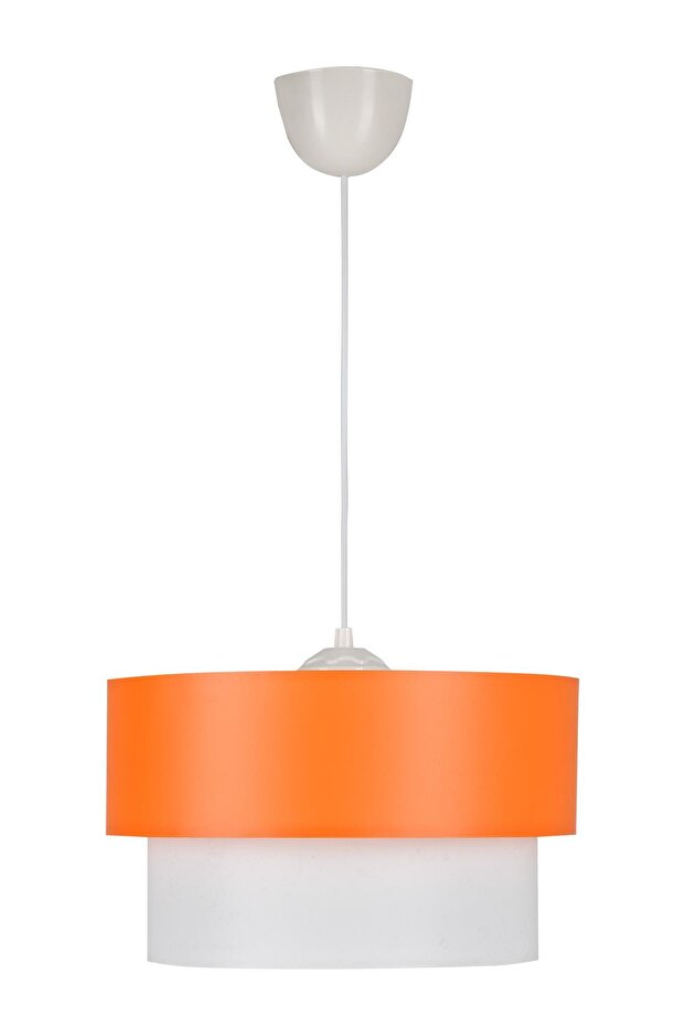 Melon Pasta Turuncu Beyaz Avize - 2