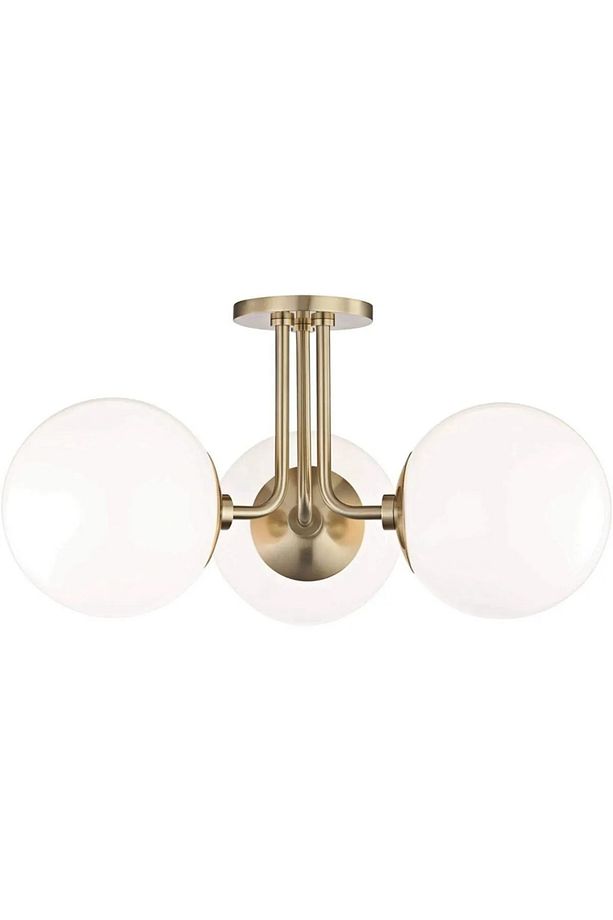 Yürüyen Abajur 3'lü Glop Camlı Modern Avize - 1