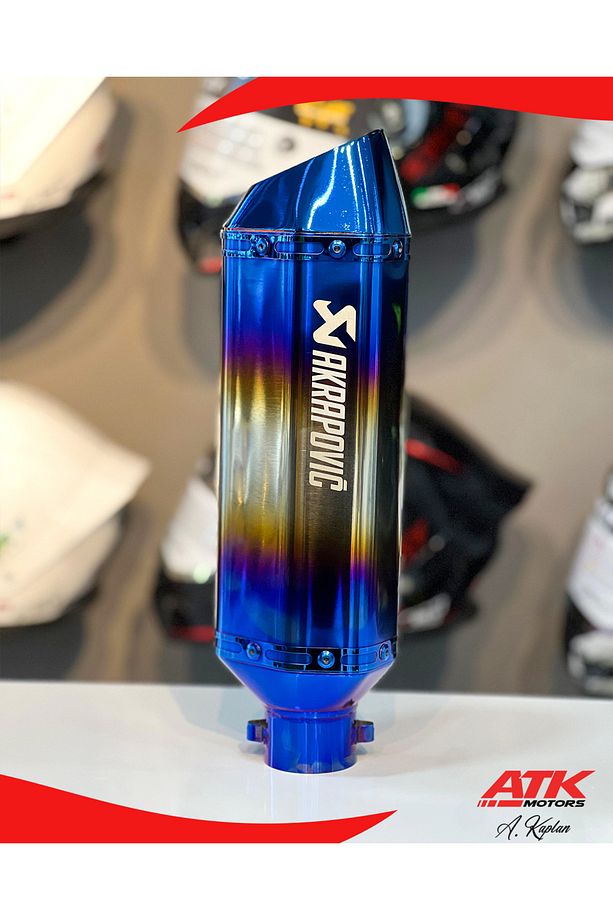 Akrapovic Egzoz Universal Motosiklet Egzozu Tüp Egzoz - 2