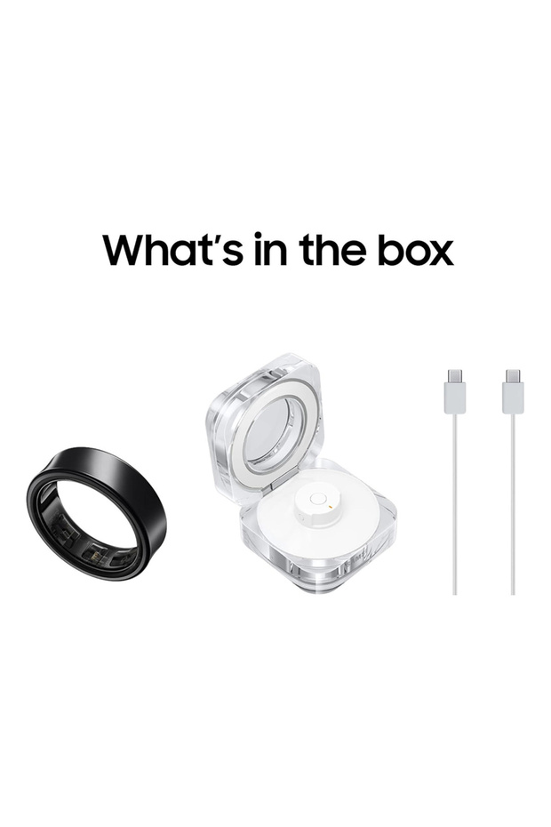 Galaxy Ring Fitness Monitör Uyku Takipçisi AI Akıllı Yüzük Boyut 11 - Titanyum Siyah - 3