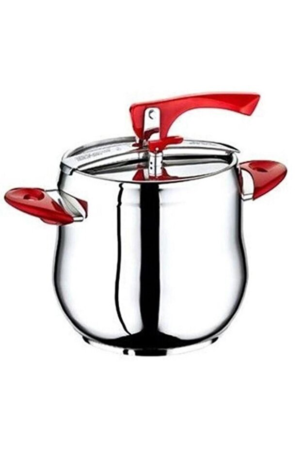 Safinox Flavia Classic Pressure Cooker Colorful Handle 6 Liters