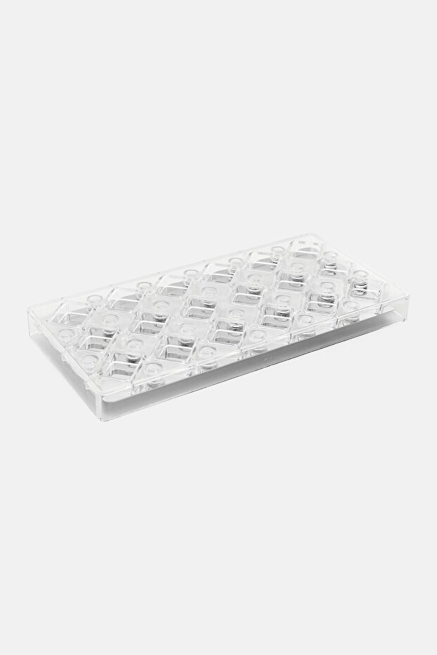 Magnetic Chocolate Mold Rectangular, Transparent - 2