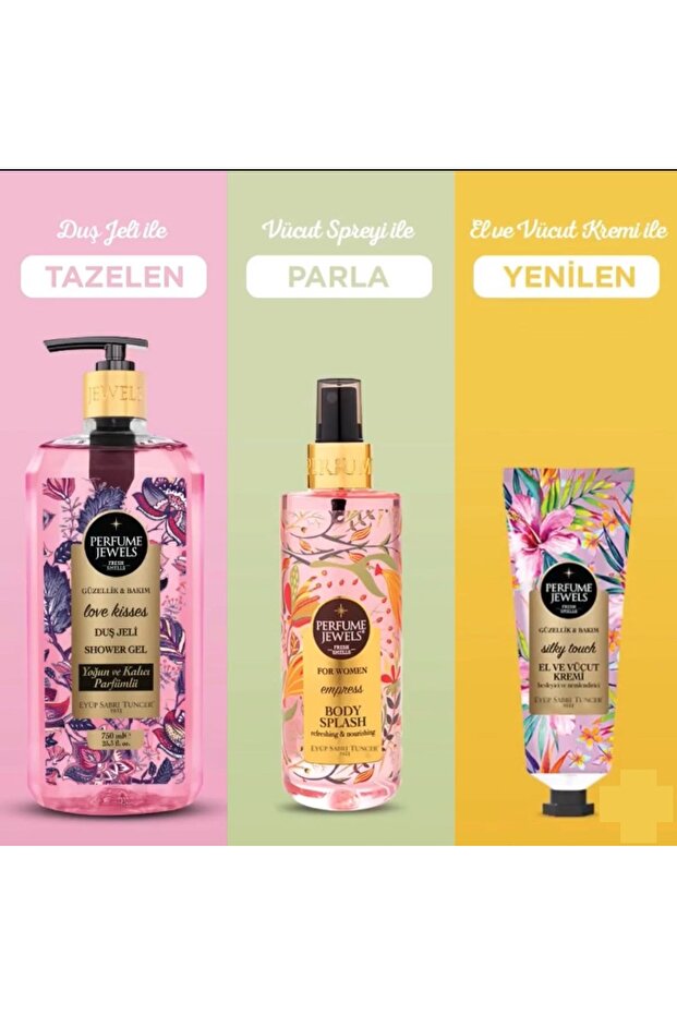 Eyüp Sabri̇ Tuncer Shower Gel 750 Ml, Cream 50 Ml, Body Splash 250 ml