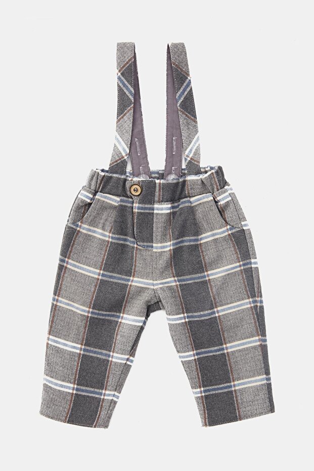 Bg Store Baby Boy Plaid Pants 22Fw0Lt8203