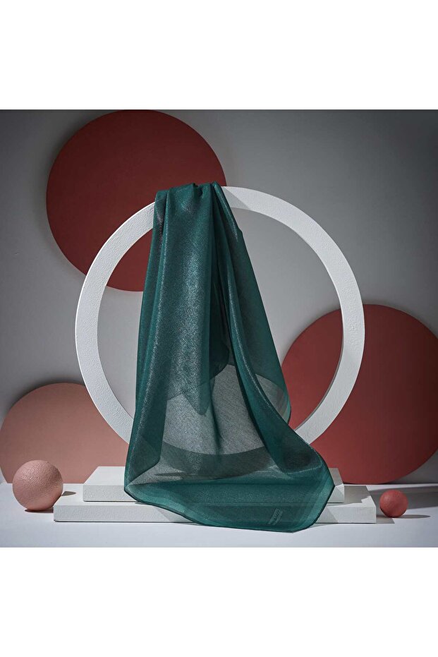 Kehribar Simli Eşarp - 1