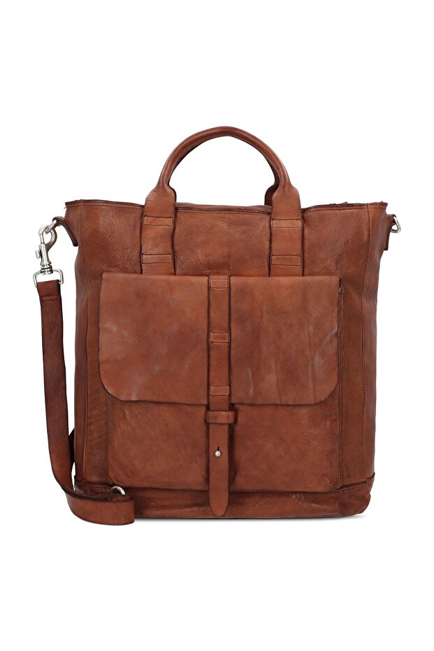 Handtasche Leder 32 cm - 1
