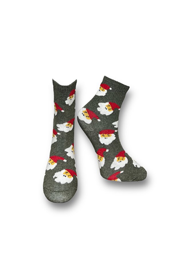جوارب للجنسين منقوشة لعيد الميلاد - 1