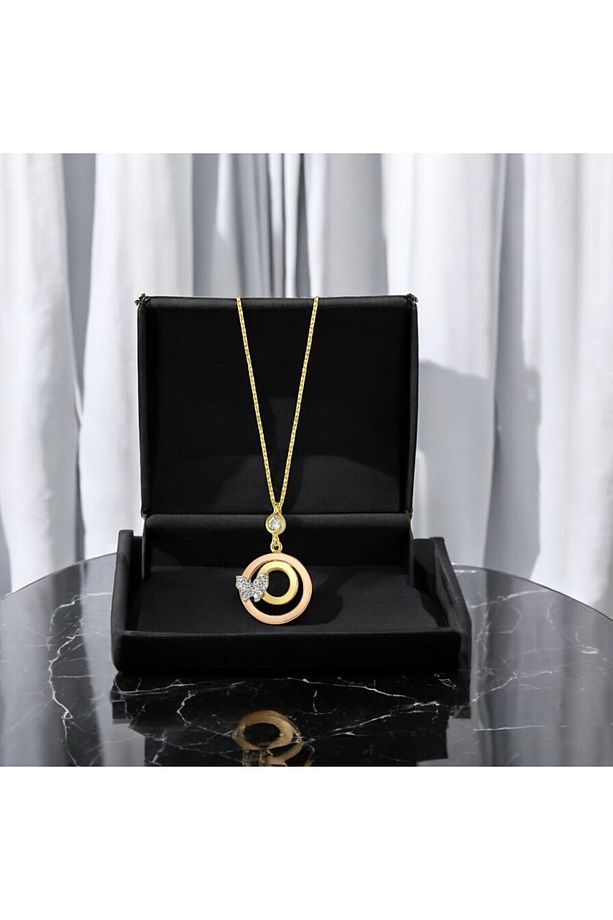 14 Ayar 2,00 gram Altın Şarnel Kolye - 1