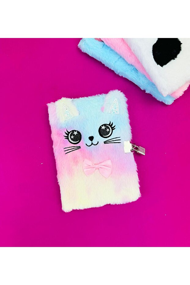 دفتر حيوانات لطيف من القطيفة - 1