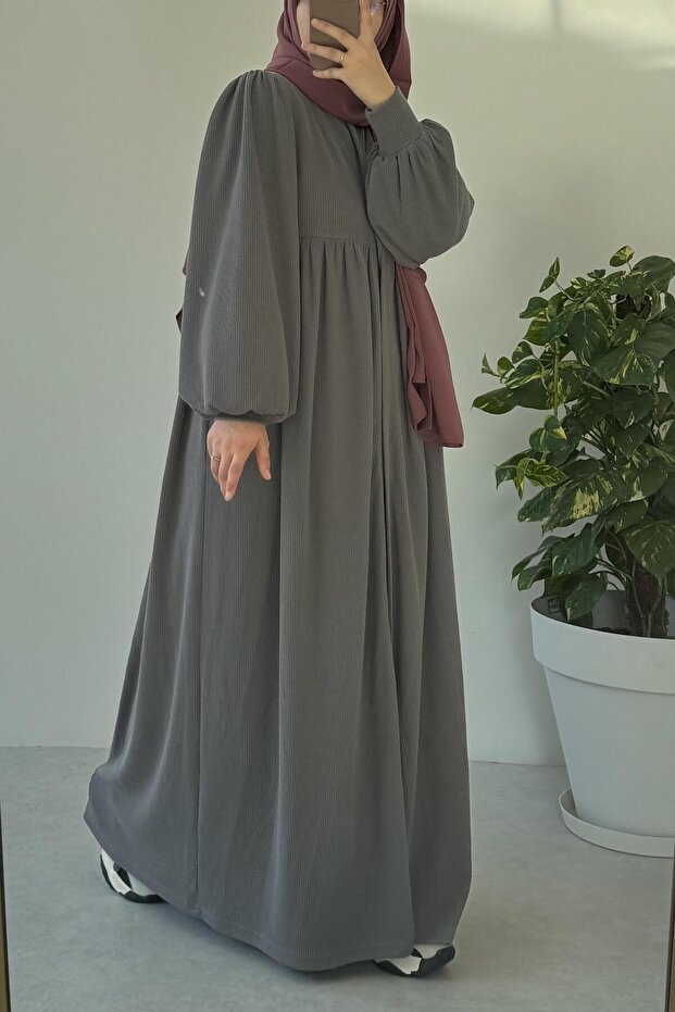 Asya Triko Ferace- Antrasit - 2