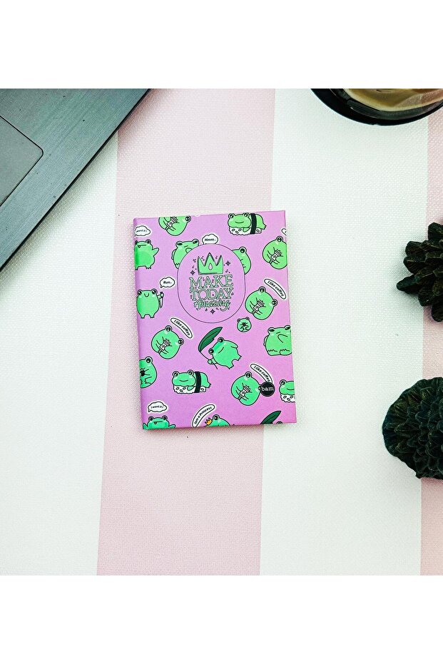 Frog Mini Notebook with Hard Cover - 1