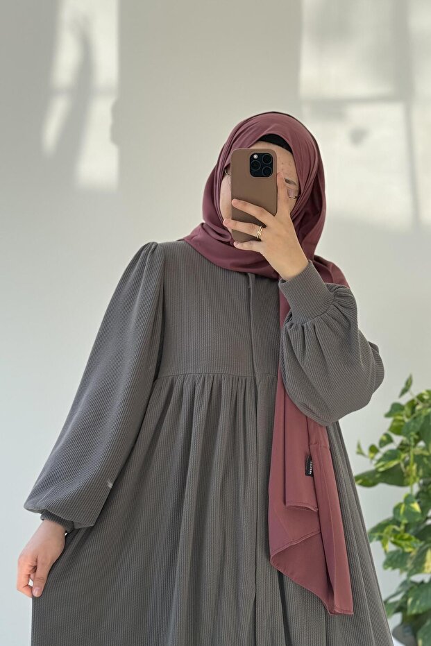 Asya Triko Ferace- Antrasit - 1