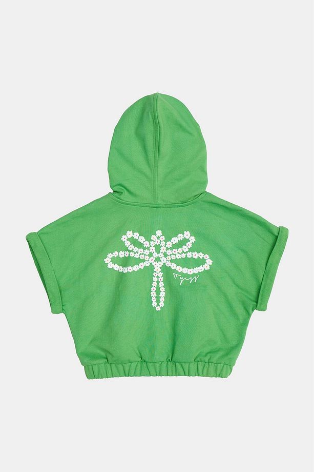 Bg Store Kız Çocuk Yeşil Eşofman Üstü 23ss0tj4706 - 6