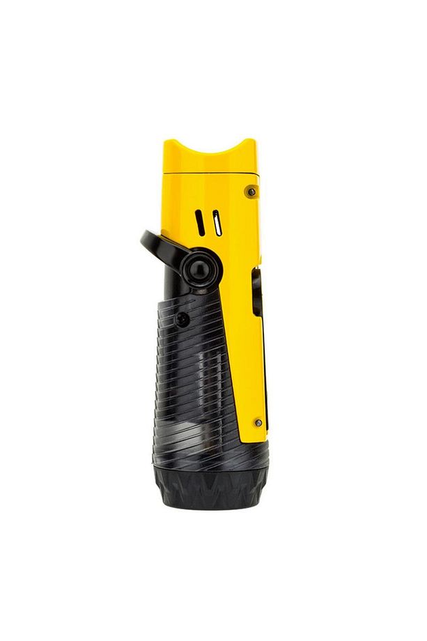 Lion Iğneli Delicili Tek Torch Puro Çakmağı Sarı - 3
