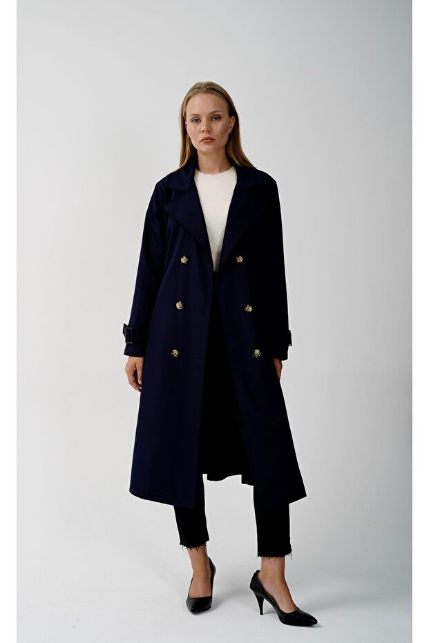 Kemerli Trençkot - 7