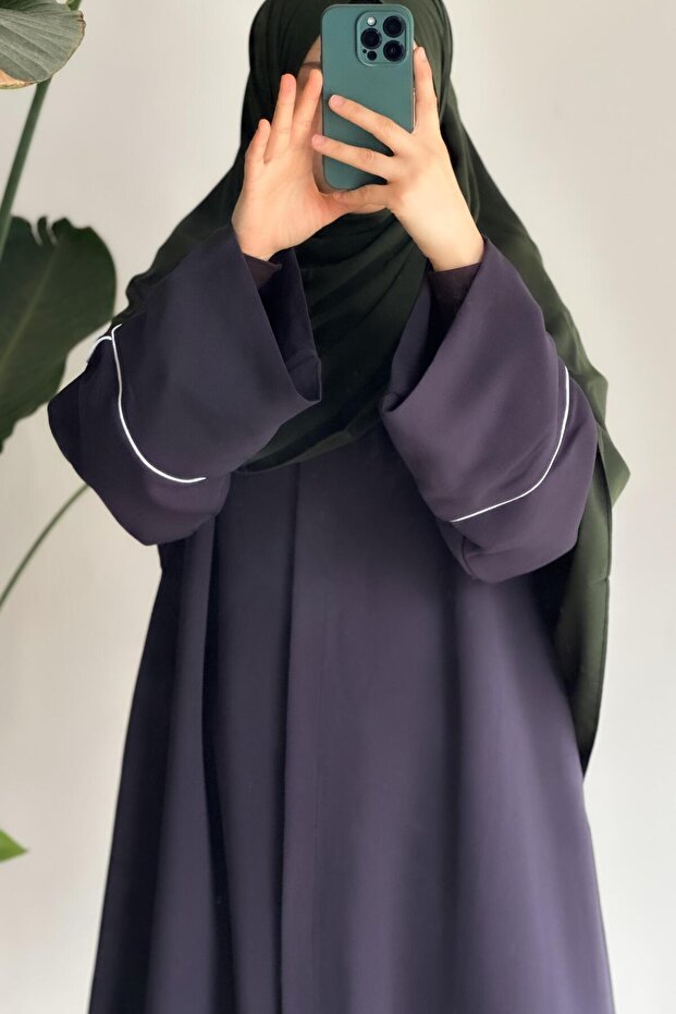 Biyeli Abaya- Antrasit - 1
