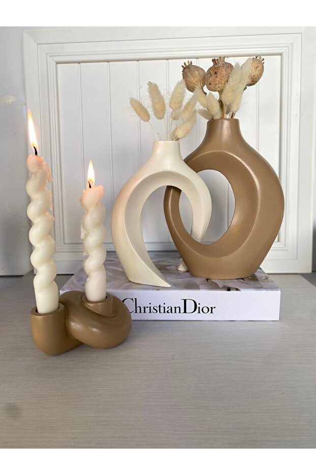 SARMAŞIK VAZO VE ŞAMDAN SET - 2