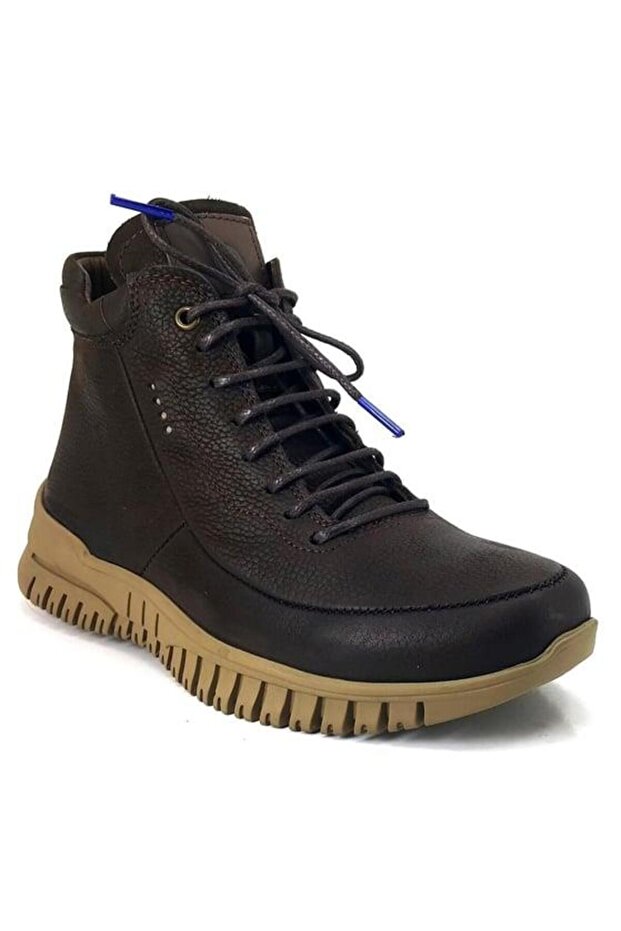 4285 Genuine Leather Casual Women's Boots-Brown Nubuck