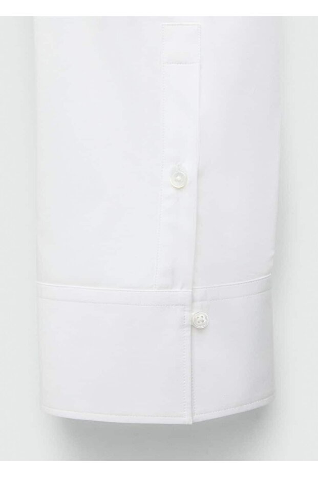 %100 pamuklu oversize gömlek - 6