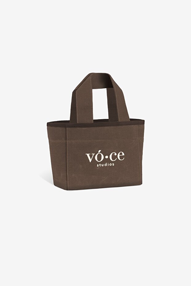 Kanvas Brown Mini Bag - 2