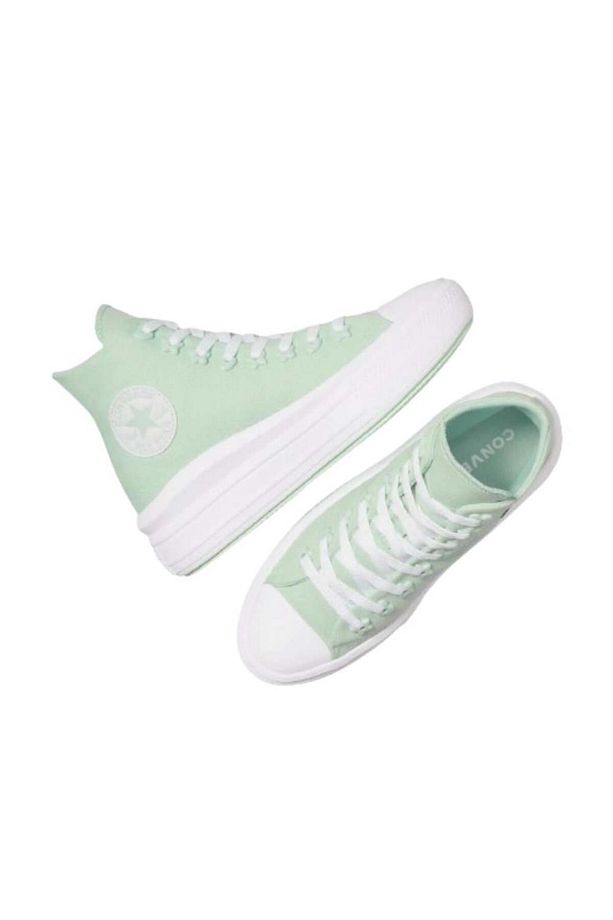 Chuck Taylor All Star Motıon Platform Stars A08100c Unisex Yeşil Günlük Sneaker Ayakkabı - 4