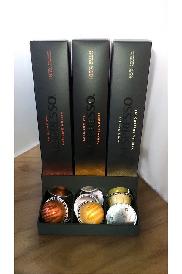 Nespresso VERTUO Uyumlu Kapsül Kahve Standı 3'lü (Siyah) - 2