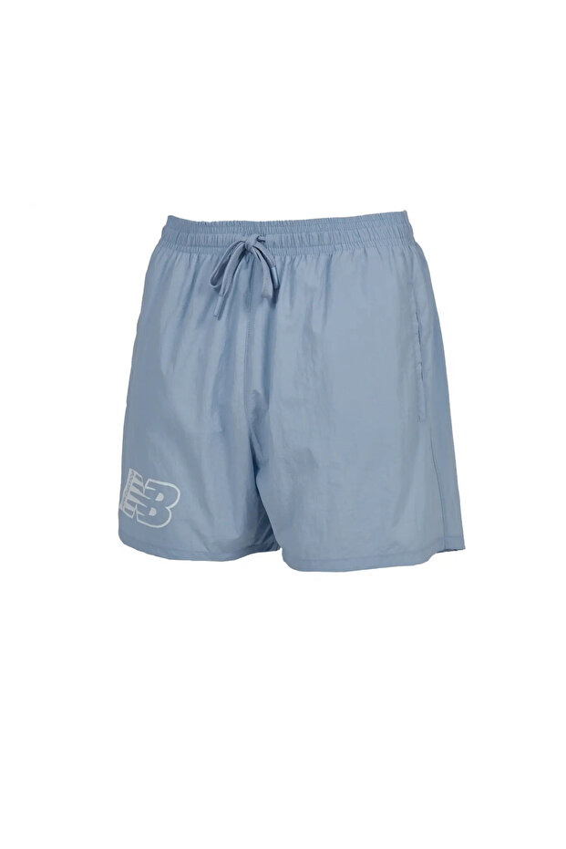 Men's Lifestyle Blue Shorts - Mns1325-lay
