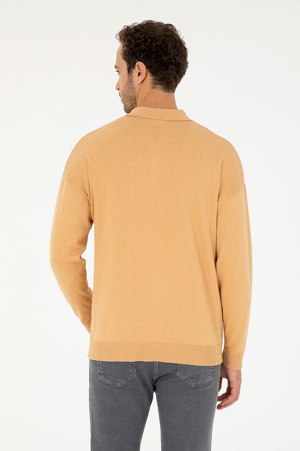 Erkek Camel Basic Kazak 50293506-VR015 - 5