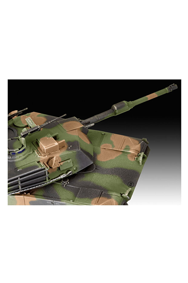 Maket Model Kit Askeri M1A1 AIM SA M1A2 Abrams 03346 - 3