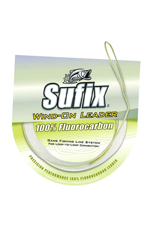 Wind-On Fluorocarbon Leader Fishing Line 50lb - 10Mt (24kg)