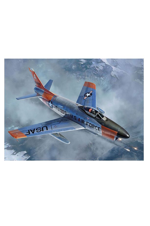 Model Set Uçak F-86d Dog Sabre 63832 - 6
