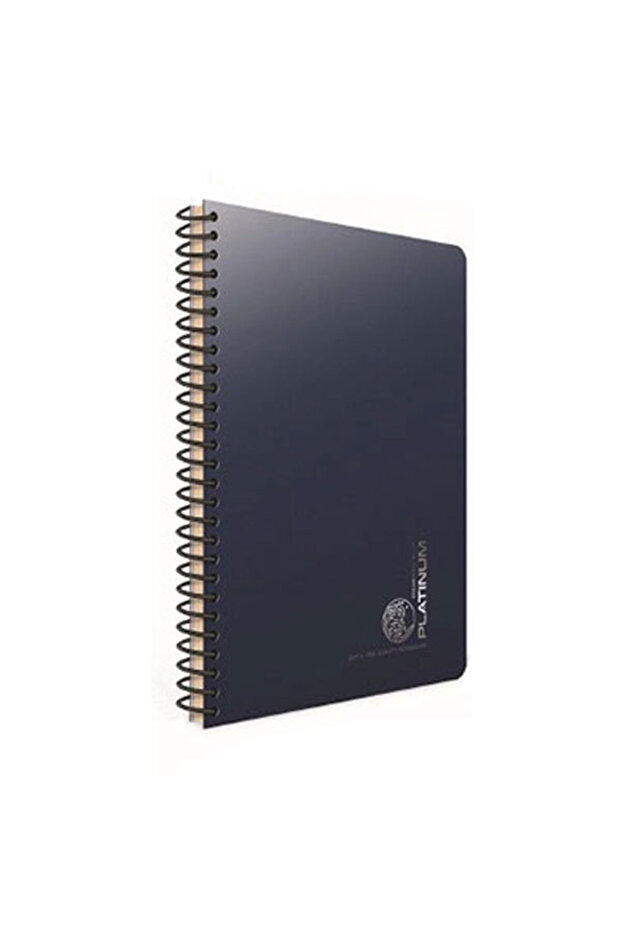 دفتر ملاحظات بلاتينيوم حلزوني مقاس A4 100 ورقة - غطاء PP 5688