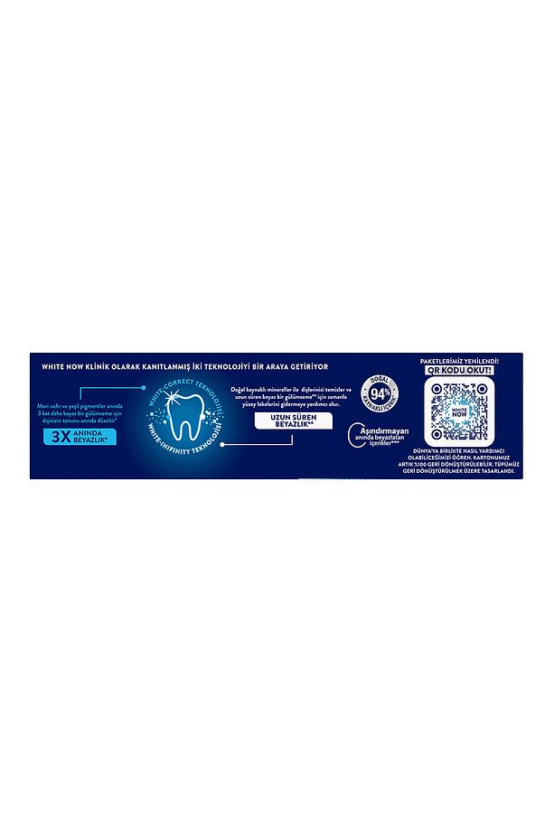 White Now Original Anında Beyazlatıcı Diş Macunu 75ml X3 - 7