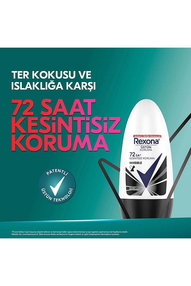 Üstün Koruma Kadın Roll On Deodorant Invisible 50 ml X2 - 4